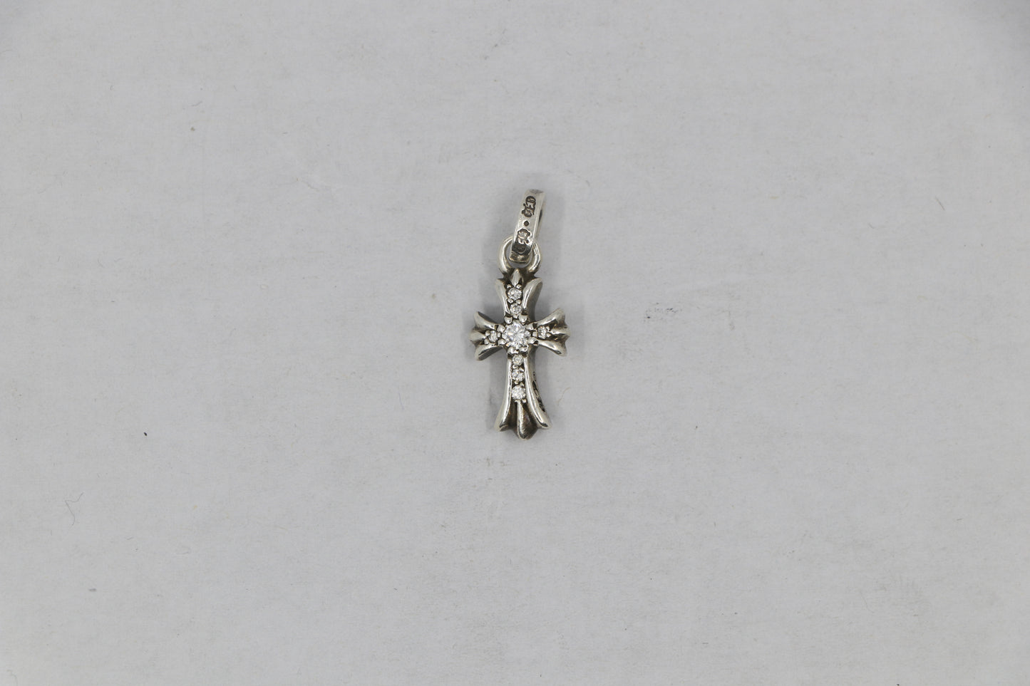 Chrome Hearts Pavé Diamond Baby Fat Pendant .925 Sterling Silver|AVNTGRDNY NYC