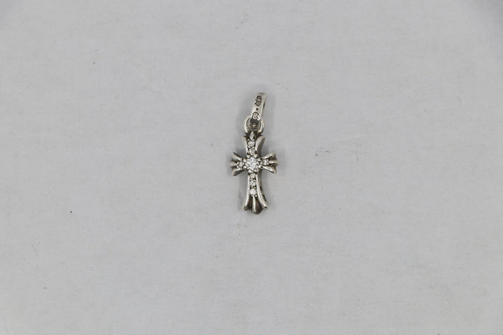 Chrome Hearts Pavé Diamond Baby Fat Pendant .925 Sterling Silver|AVNTGRDNY NYC