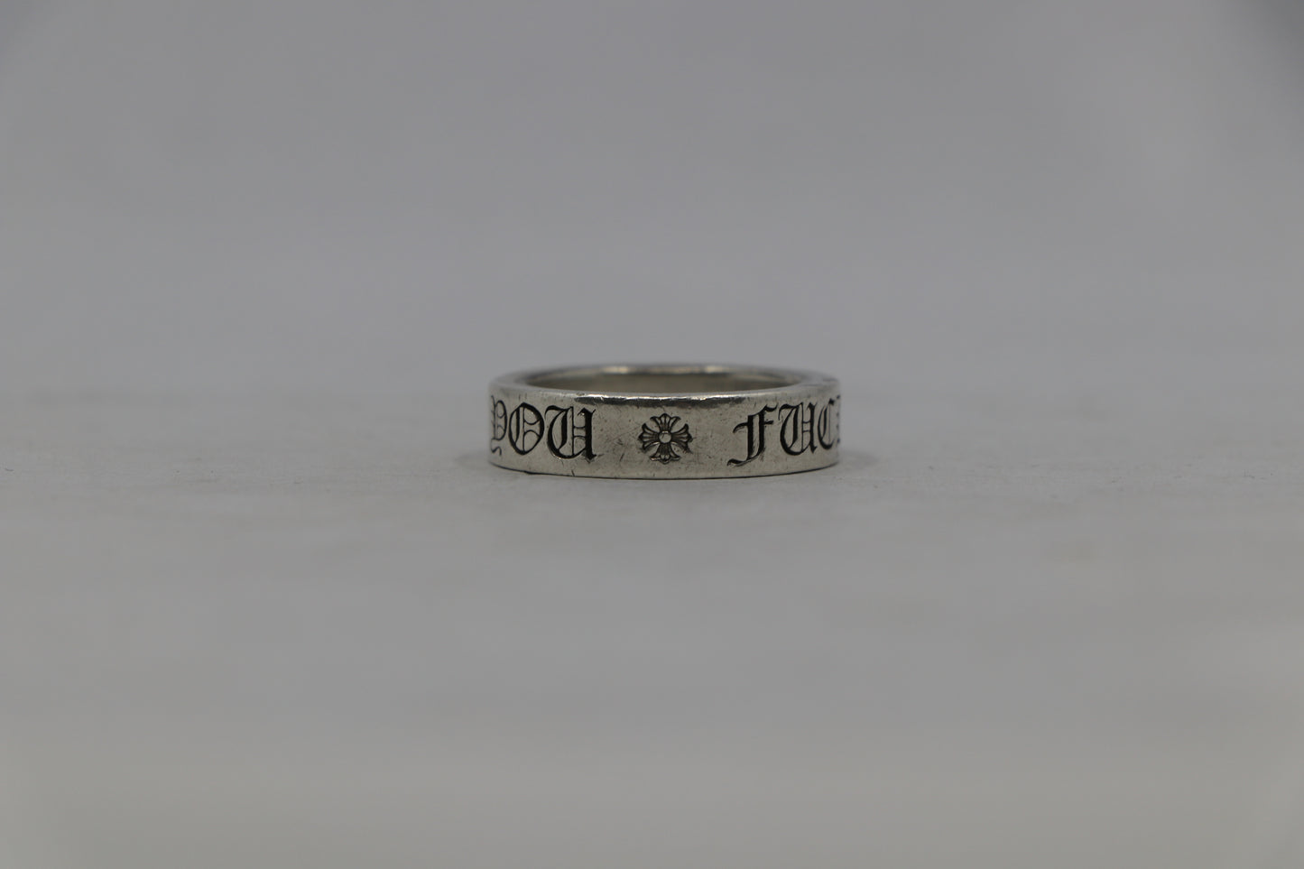 Chrome Hearts Fuck You 6MM Spacer Ring Size 10 | AVNTGRDNY NYC
