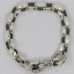 Lone Ones Mating Flight Bracelet Silk Link Medium (17 Links) Crane Circle .925 Sterling Silver | AVNTGRDNY NYC