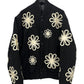 Made in Effort Wool Pearlz Varsity Jacket Black Size XL