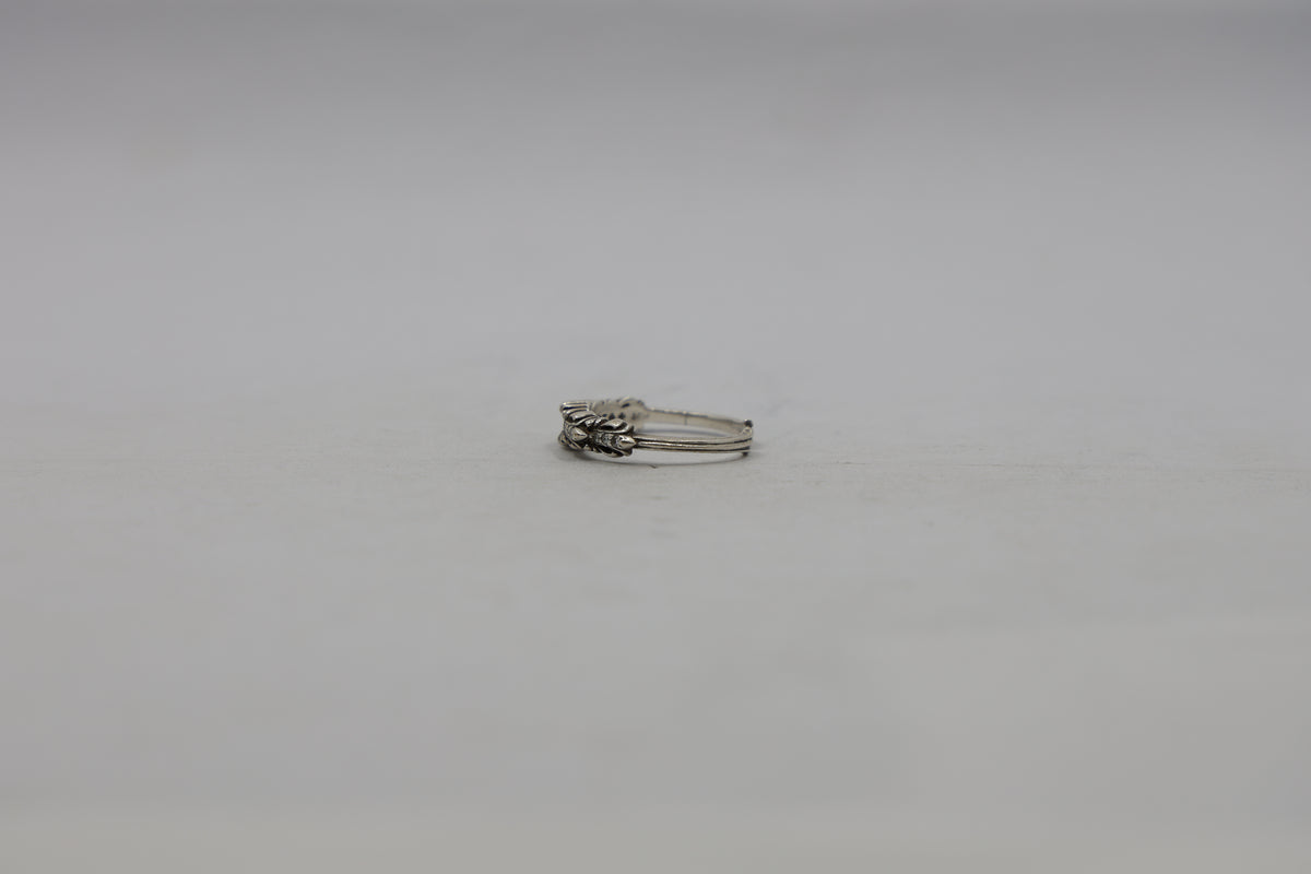 Chrome Hearts Baby Double Floral Ring Size 10 Pre-Owned Fair Condition | AVNTGRDNY NYC