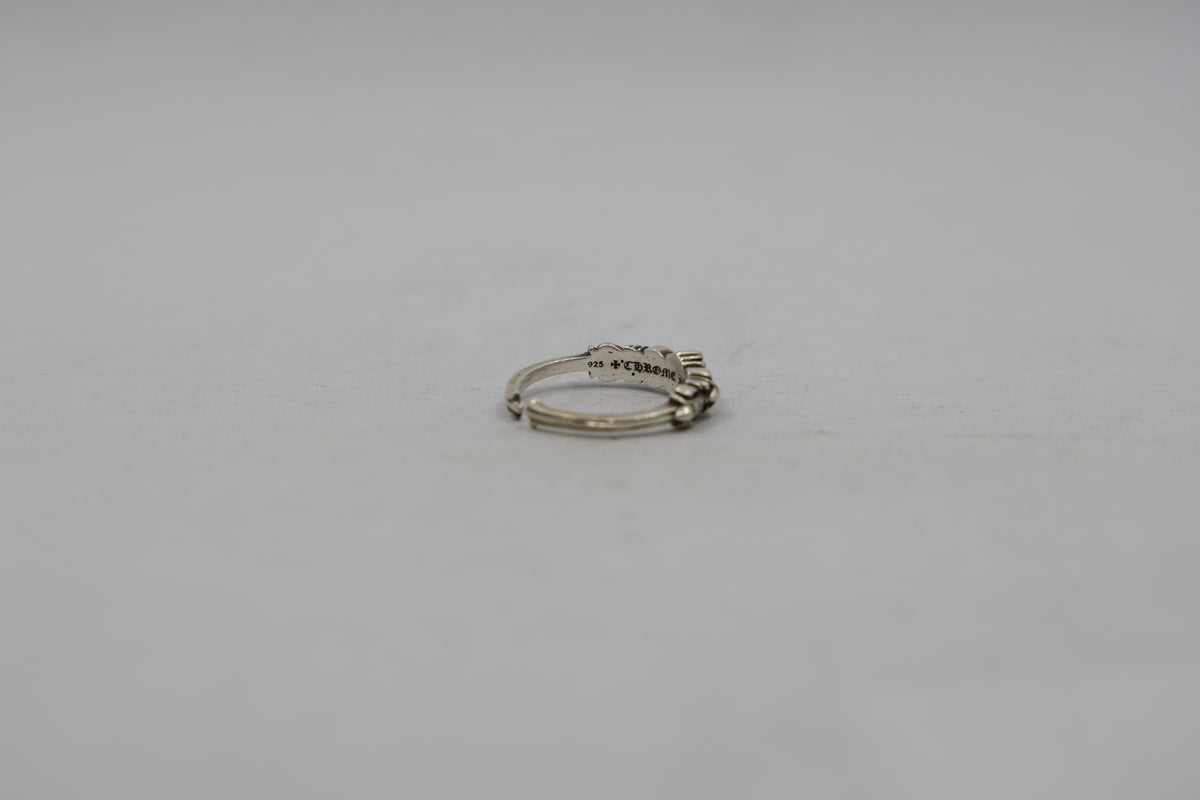 Chrome Hearts Baby Double Floral Ring Size 10 Pre-Owned Fair Condition | AVNTGRDNY NYC