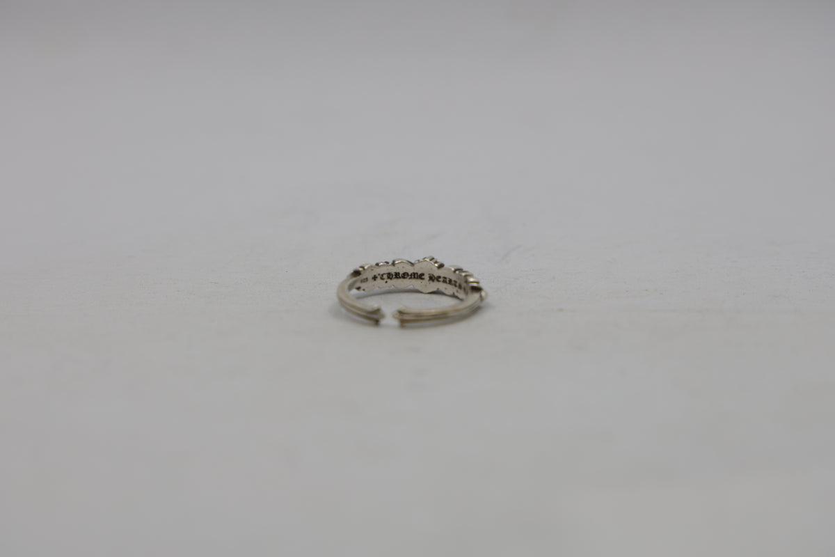 Chrome Hearts Baby Double Floral Ring Size 10 Pre-Owned Fair Condition | AVNTGRDNY NYC