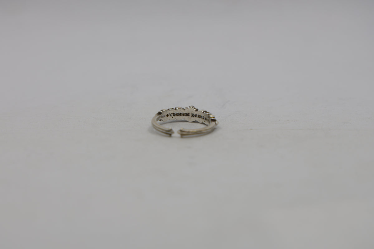 Chrome Hearts Baby Double Floral Ring Size 10 Pre-Owned Fair Condition | AVNTGRDNY NYC