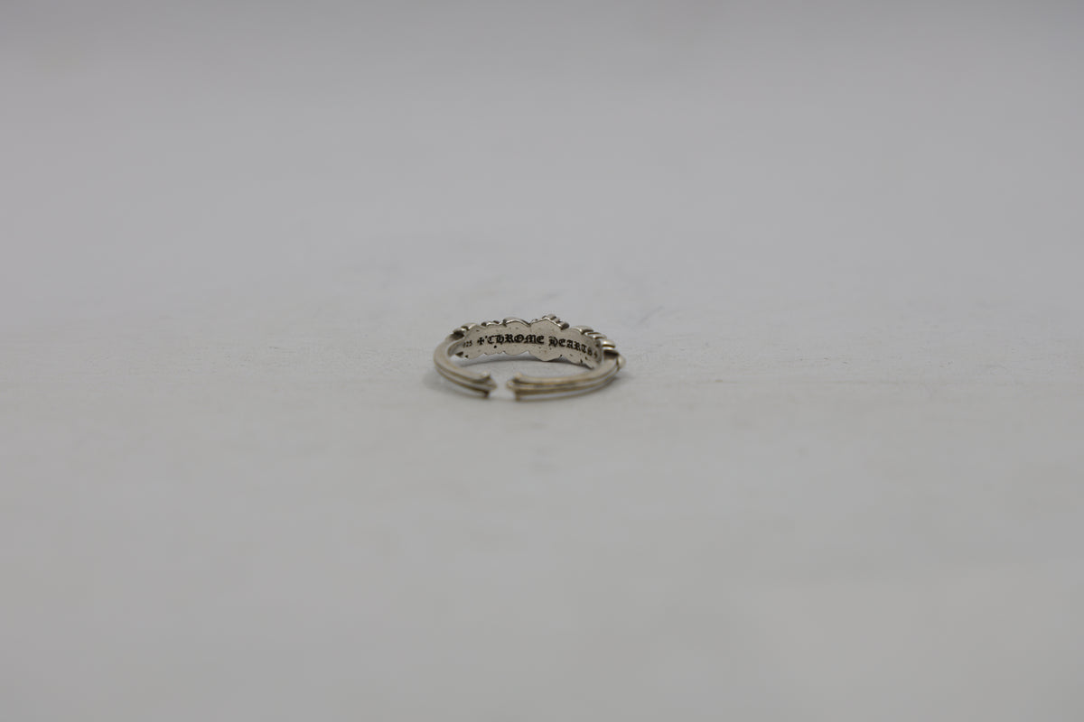 Chrome Hearts Baby Double Floral Ring Size 10 Pre-Owned Fair Condition | AVNTGRDNY NYC
