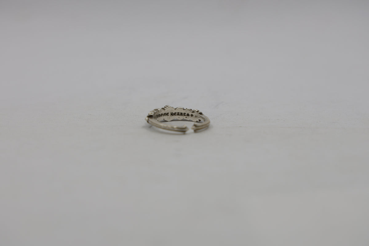 Chrome Hearts Baby Double Floral Ring Size 10 Pre-Owned Fair Condition | AVNTGRDNY NYC