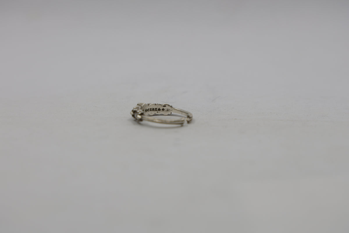 Chrome Hearts Baby Double Floral Ring Size 10 Pre-Owned Fair Condition | AVNTGRDNY NYC