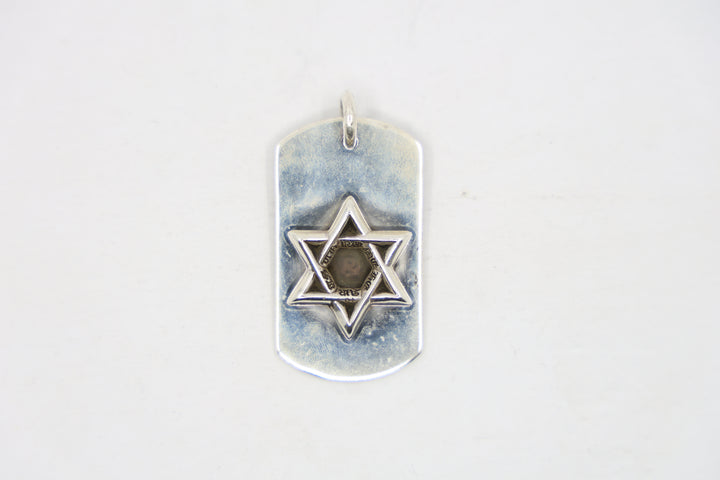 Chrome Hearts Star of David Dog Tag New | AVNTGRDNY NYC