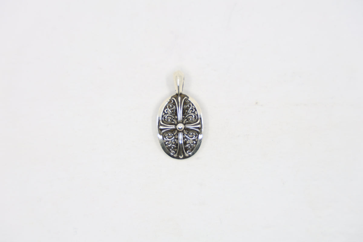 Chrome Hearts Oval Cross Pendant New | AVNTGRDNY NYC