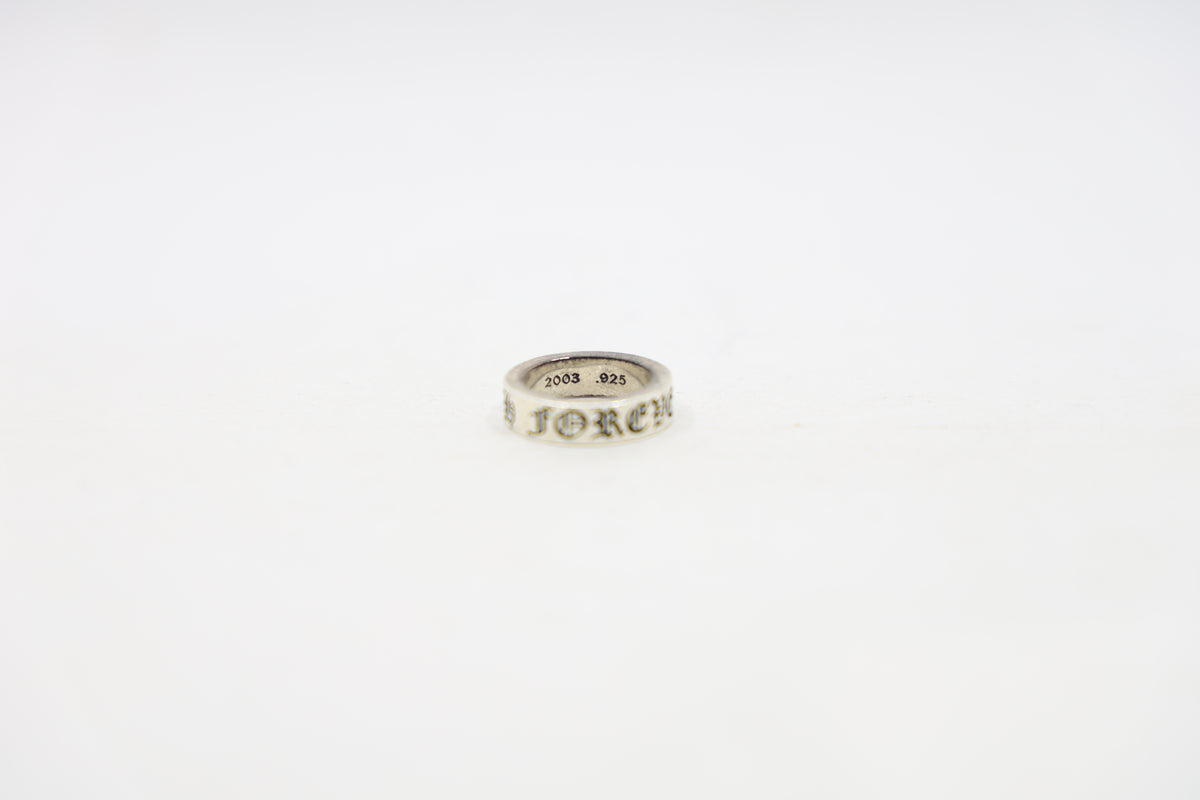Chrome Hearts Forever Ring Size 5.5 Pre-Owned Excellent Condition | AVNTGRDNY NYC
