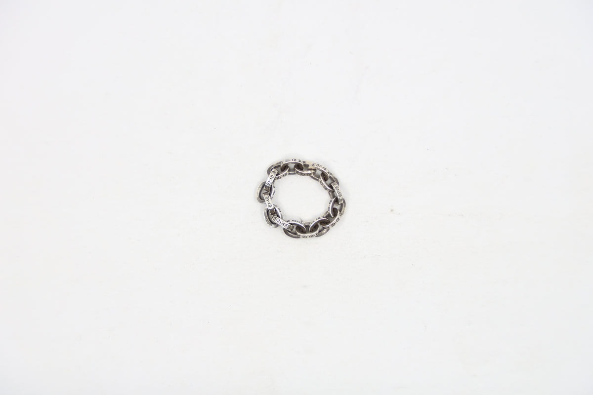 Chrome Hearts Paperchain Ring Size 4.5 Pre-Owned| AVNTGRDNY NYC