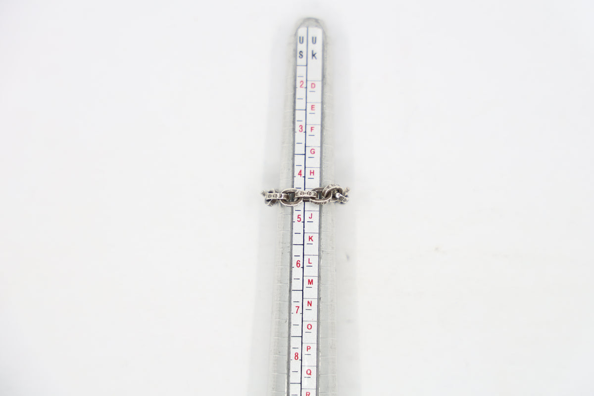 Chrome Hearts Paperchain Ring Size 4.5 Pre-Owned| AVNTGRDNY NYC