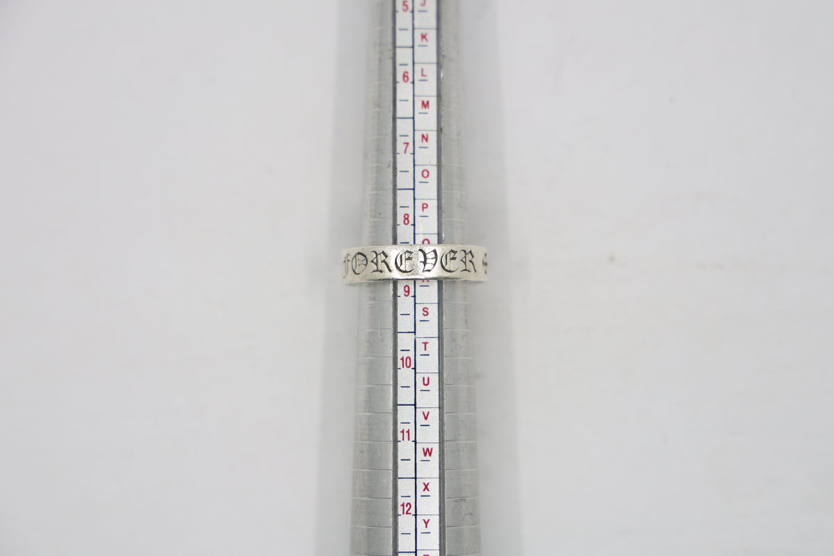 Chrome Hearts Forever Ring Size 8.5 Pre-Owned Fair Condition | AVNTGRDNY NYC