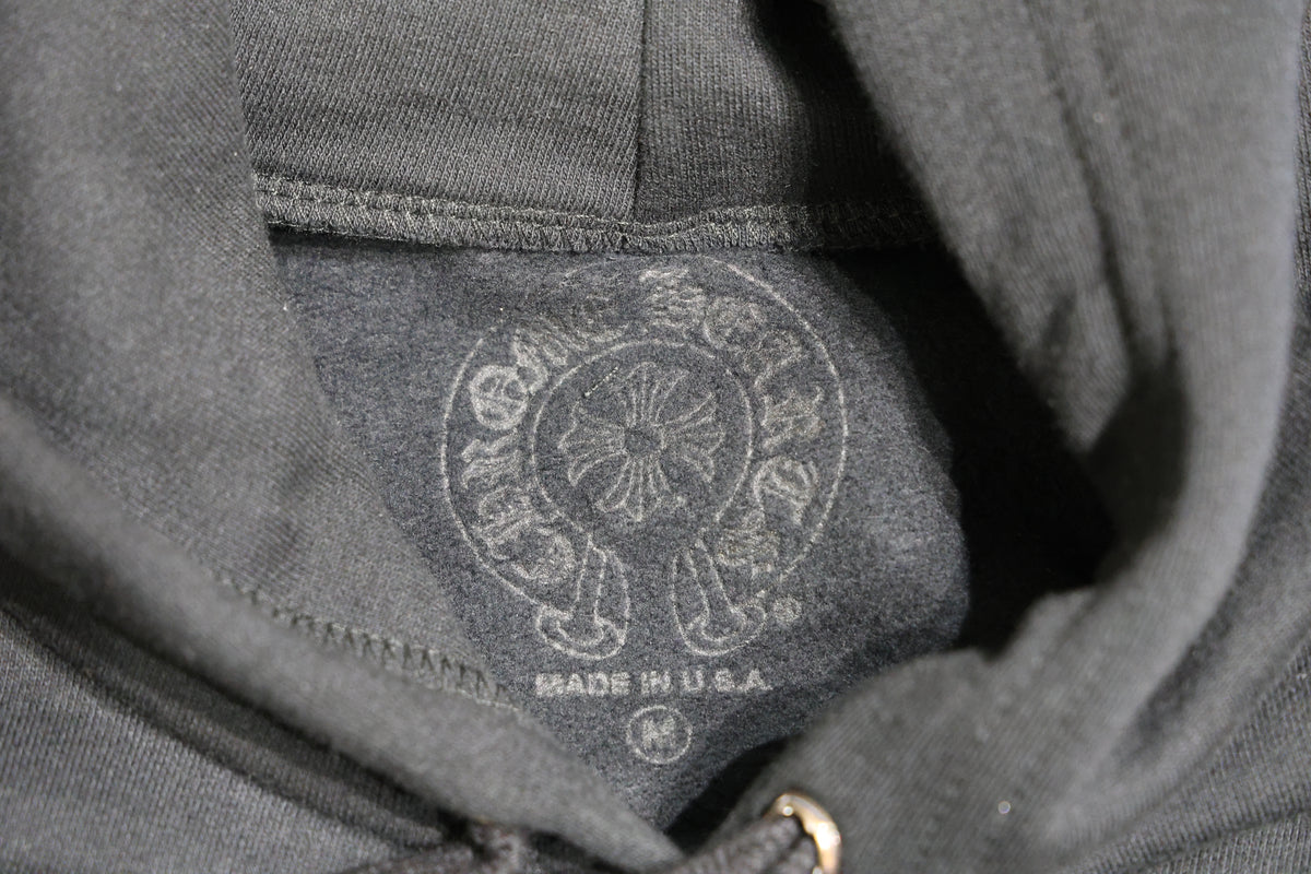 Chrome Hearts Online Exclusive Black on Black Pullover Hoodie Size M New | AVNTGRDNY NYC