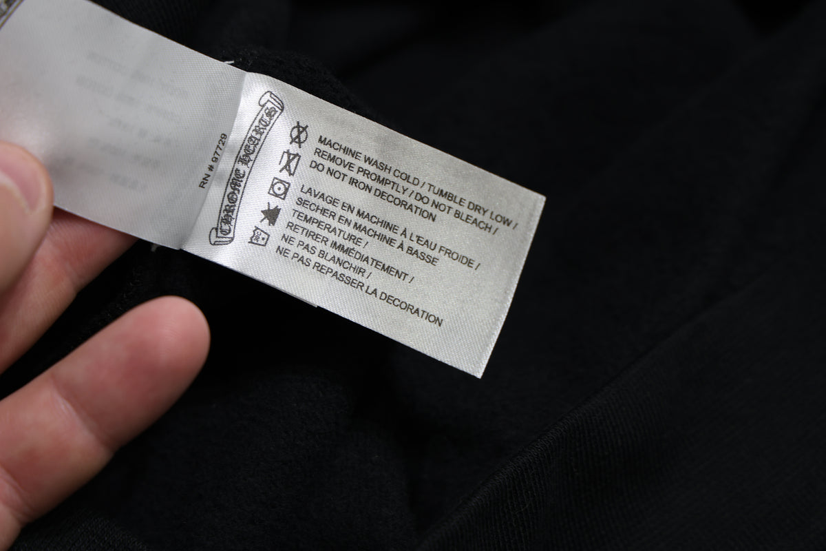 Chrome Hearts Online Exclusive Black on Black Pullover Hoodie Size M New | AVNTGRDNY NYC