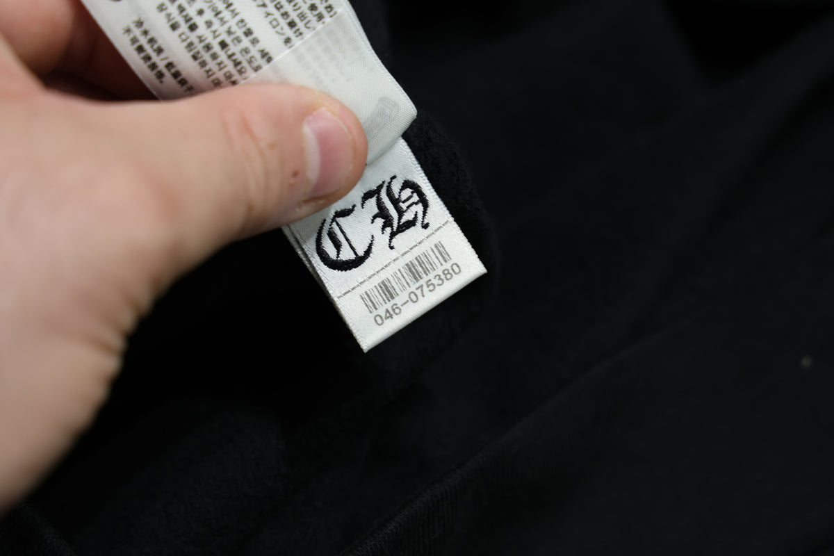Chrome Hearts Online Exclusive Black on Black Pullover Hoodie Size M New | AVNTGRDNY NYC