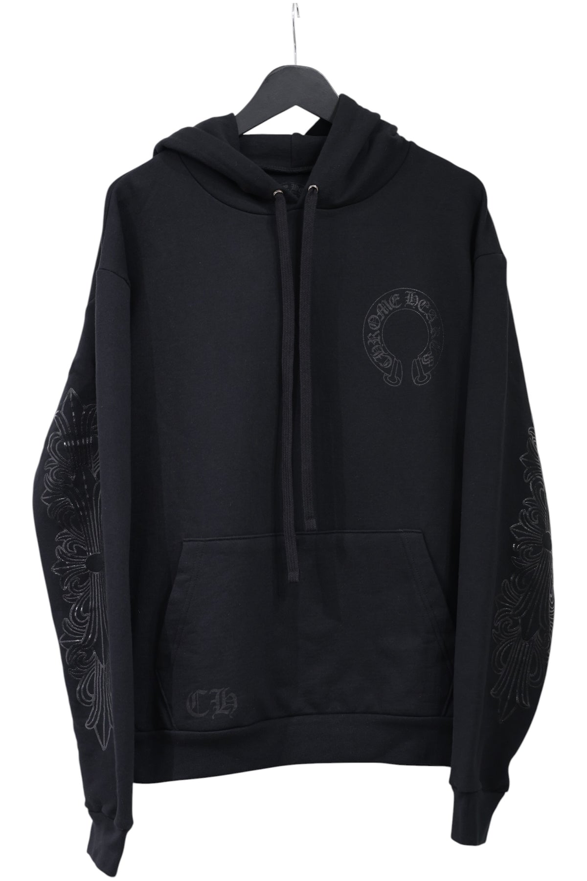 Chrome Hearts Online Exclusive Black on Black Pullover Hoodie Size M New | AVNTGRDNY NYC