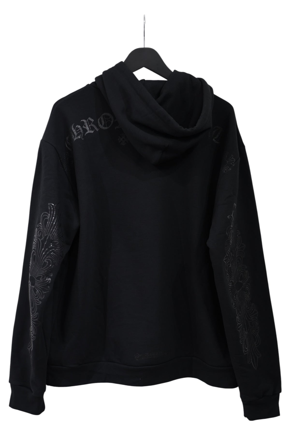 Chrome Hearts Online Exclusive Black on Black Pullover Hoodie Size M New | AVNTGRDNY NYC