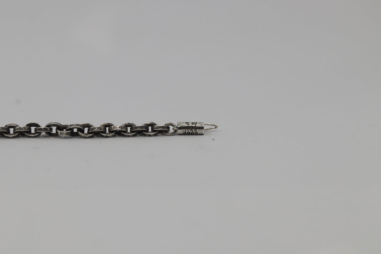 Chrome Hearts 8” Paper Chain Bracelet Silver .925 | AVNTGRDNY NYC