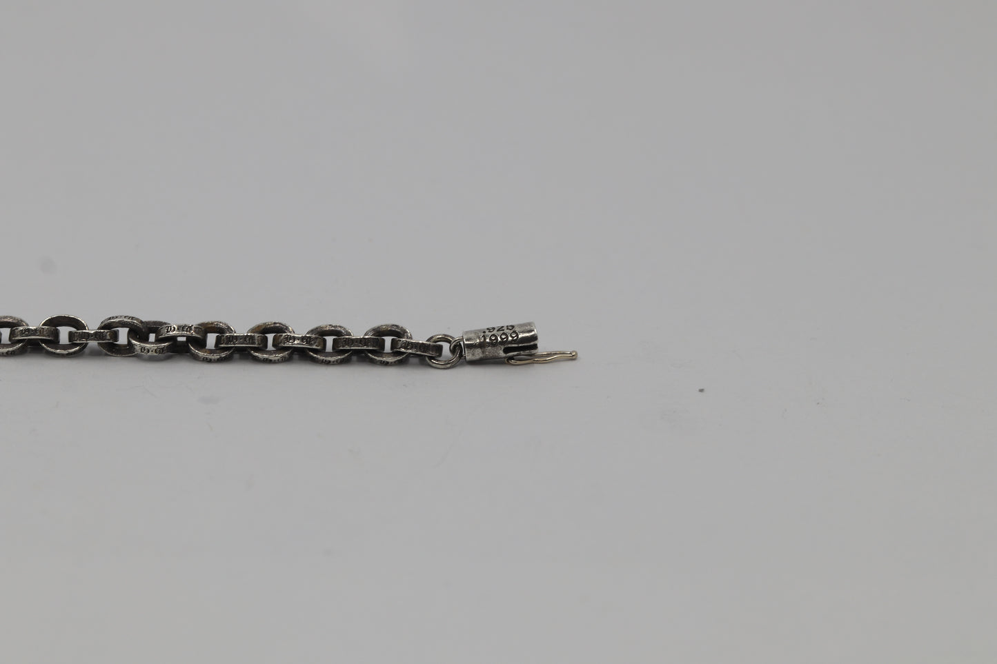 Chrome Hearts 8” Paper Chain Bracelet Silver .925 | AVNTGRDNY NYC
