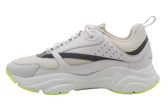 Dior B22 Sneaker White/Grey/Green Size 41