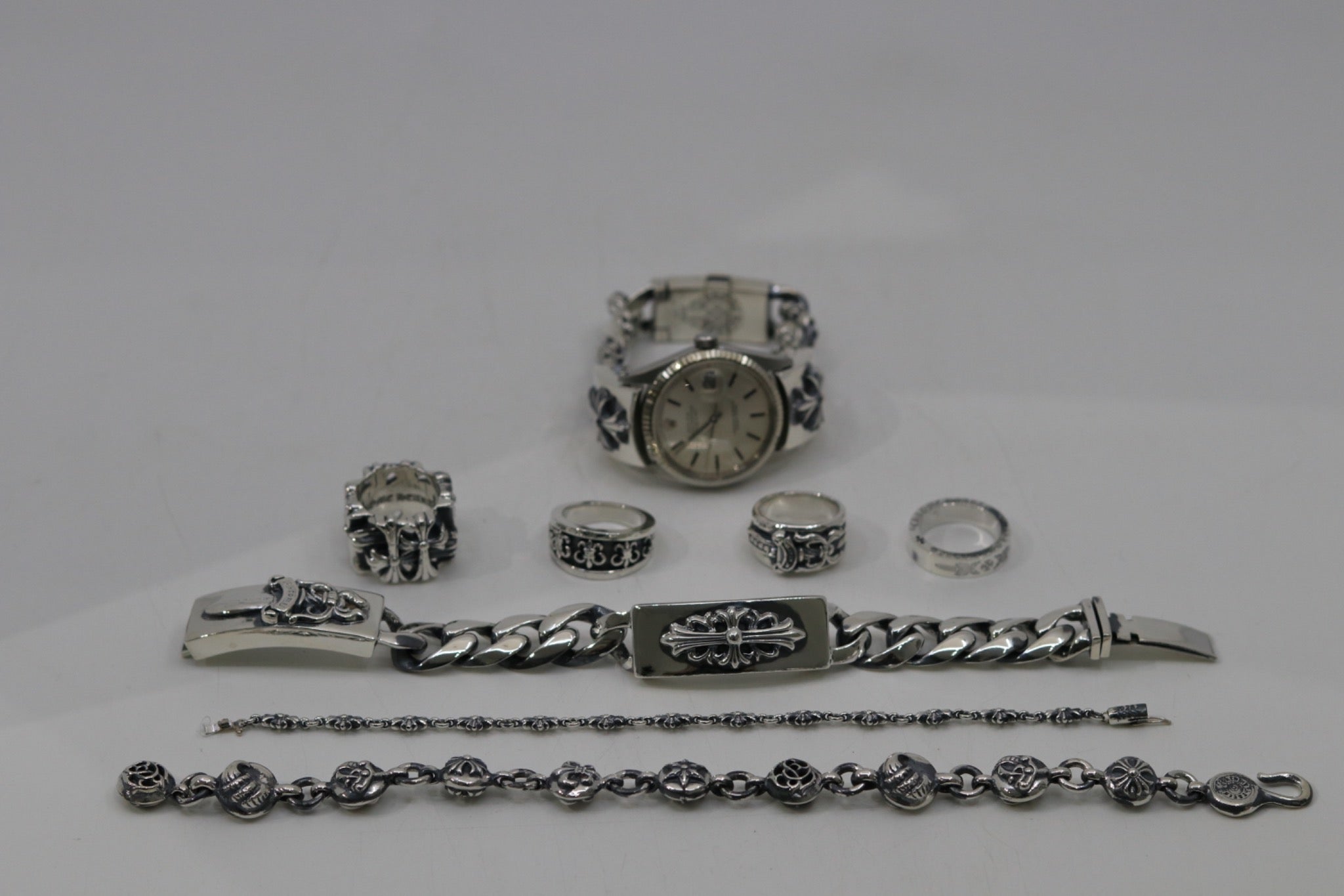 Chrome Hearts jewelry restoration and service work by AVNTGRDNY
